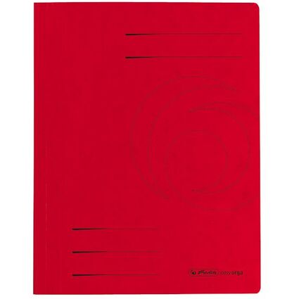 herlitz Schnellhefter easyorga, A4, Karton, rot