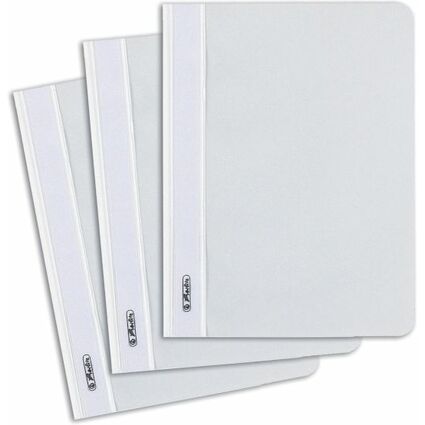 herlitz Schnellhefter, DIN A5, aus PP-Folie, wei