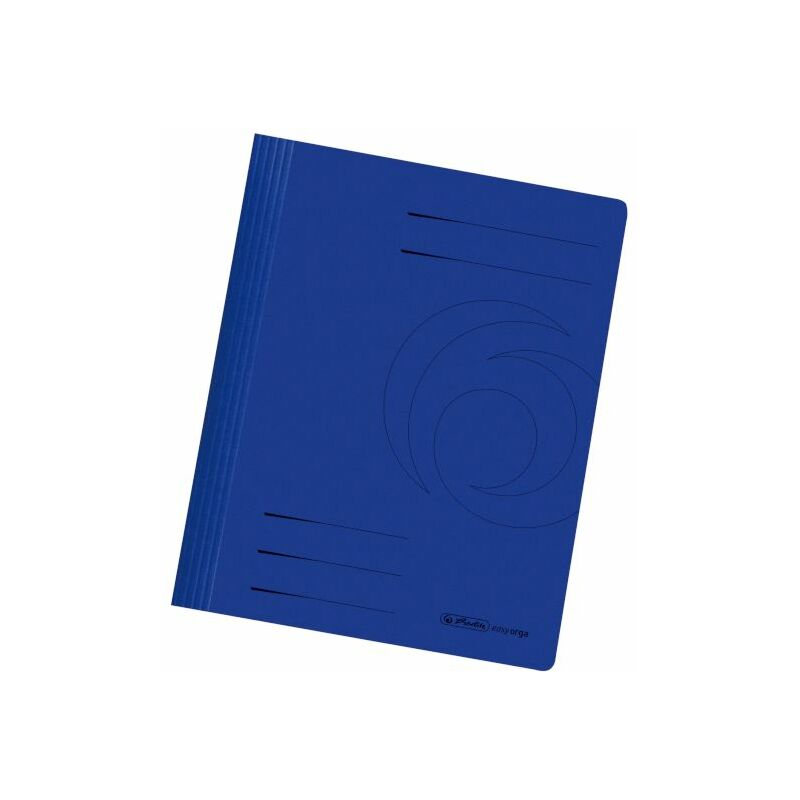 Herlitz schnellhefter easyorga din a4 manilakarton blau 11036969 bei
