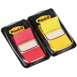 Post-it haftmarker Index, 25,4 x 43,2 mm, rot/gelb, Vorteil