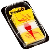Post-it haftmarker Index symbol "Unterschrift", gelb