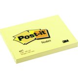 Post-it Haftnotizen, 102 x 76 mm, gelb