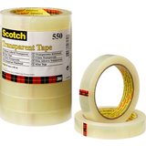 Scotch klebefilm 550, transparent, 12 mm x 66 m