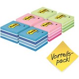 Post-it Haftnotiz-Wrfel, 76 x 76 mm, Vorteilspack, sortiert