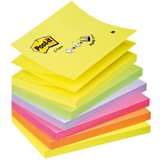 Post-it haftnotizen Z-Notes, 127 x 76 mm, 6-farbig