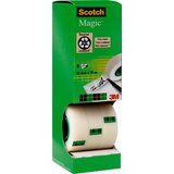 3M scotch Klebefilm magic 810, 19 mm x 33 m, 6+2 gratis