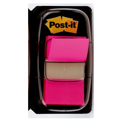 Post-it Haftmarker Index, 25,4 x 43,2 mm, pink