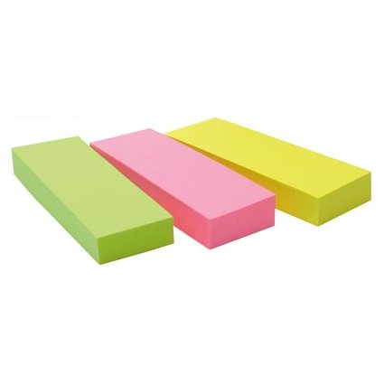 Post-it Pagemarker aus Papier, 25 x 76 mm, Neonfarben