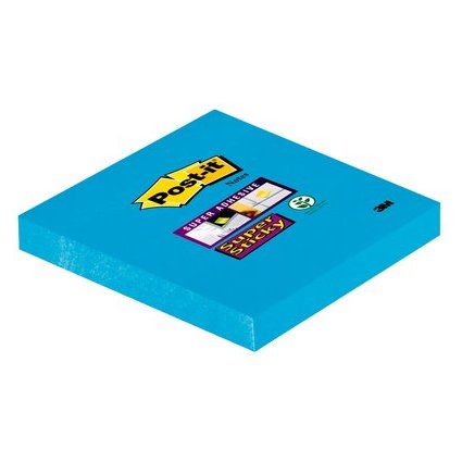 Post-it Haftnotizen Super Sticky Notes, 76 x 76 mm