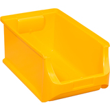 allit sichtlagerkasten ProfiPlus box 4, aus PP, gelb