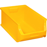 allit sichtlagerkasten ProfiPlus box 5, aus PP, gelb