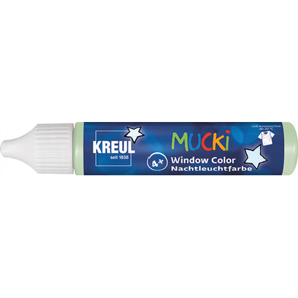 KREUL Window Color Nachtleuchtfarbe Pen "MUCKI", 29 ml