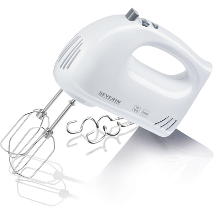 SEVERIN Handmixer HM 3820, 300 Watt, wei / grau