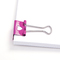 RAPESCO Foldback-Klammer, (B)32 mm, pink, Herz