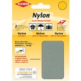 KLEIBER Nylon-Flicken, selbstklebend, grau