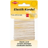 KLEIBER Elastik-Kordel, 1,4 mm x 5 m, wei