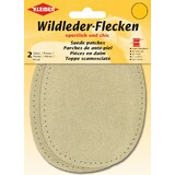 KLEIBER Wildleder-Aufnhflecken, 100 x 125 mm, beige