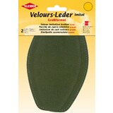 KLEIBER Velour-Leder-Imitat, 95 x 185 mm, oliv