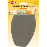 KLEIBER Velour-Leder-Imitat, 95 x 185 mm, taupe