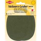 KLEIBER Velour-Leder-Imitat, 100 x 130 mm, oliv