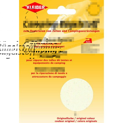 KLEIBER Quick-Camping-Bgelstoff, 340 x 120 mm, rohwei