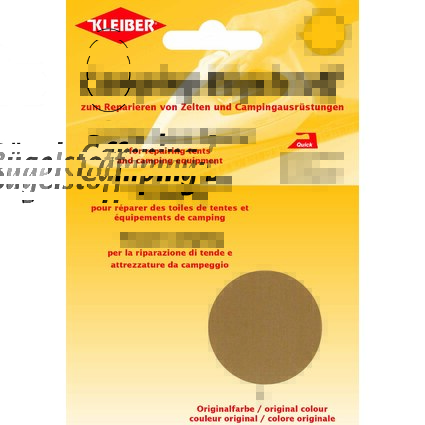 KLEIBER Quick-Camping-Bgelstoff, 340 x 120 mm, sand
