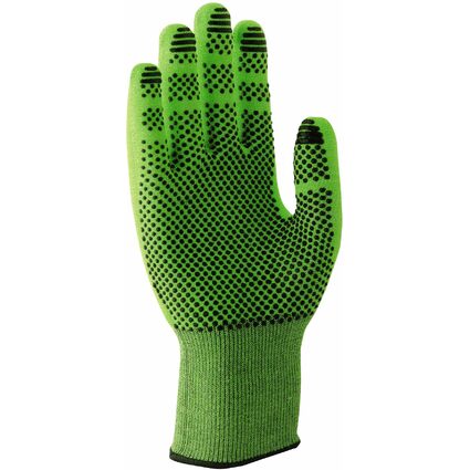 uvex Schnittschutz-Handschuh C500 dry, Gr.11, lime/anthrazit